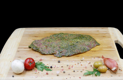 Steaks de bœuf persillade