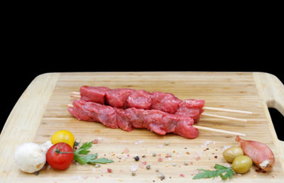 Brochettes de boeuf à l'échalote