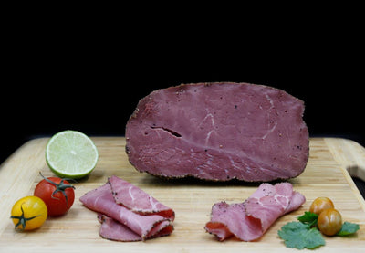 Pastrami de boeuf au poivre